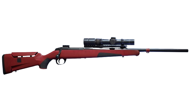 SR-84 (Sniper Rifle) Dye Job - Red - Weapon Level 4