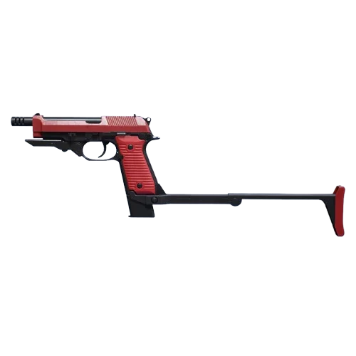 93R Dye Job - Red - Weapon Level 4