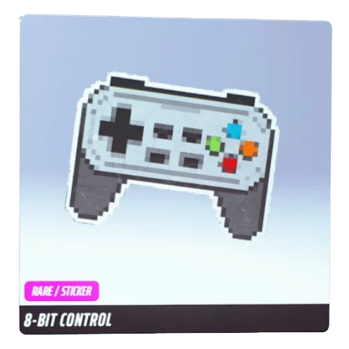 8-Bit Control Sticker The Finals