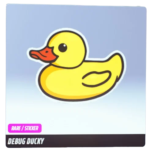 Debug Ducky Weapon Charm The Finals