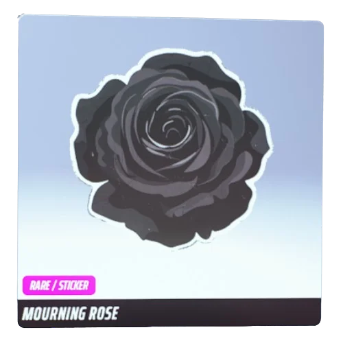 Mourning Rose Sticker The Finals