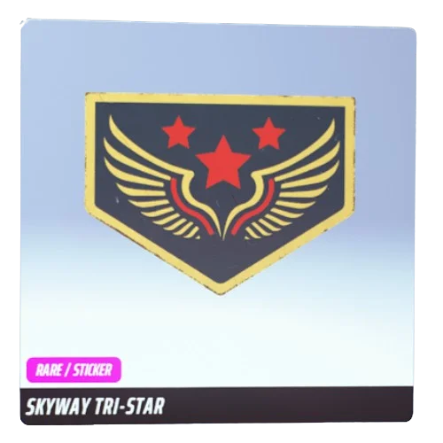 Skyway Tri-star Sticker The Finals