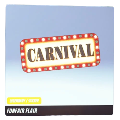 Funfair Flair Sticker The Finals