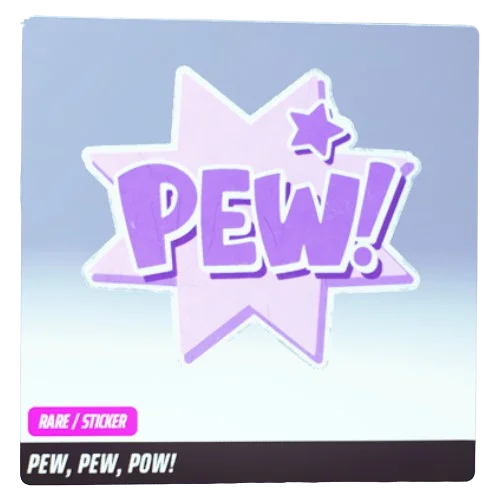 Pew, Pew, Pow! Sticker The Finals