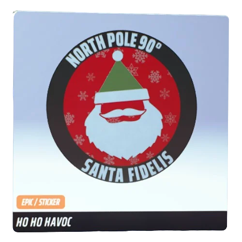 Ho Ho Havoc Sticker The Finals