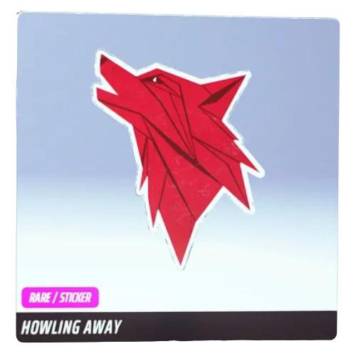 Howling Away Sticker The Finals