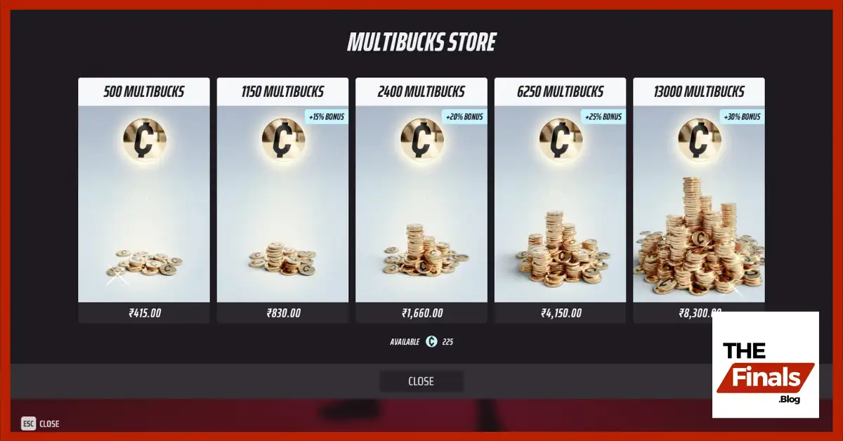 How To Get Free Multibucks In The Finals