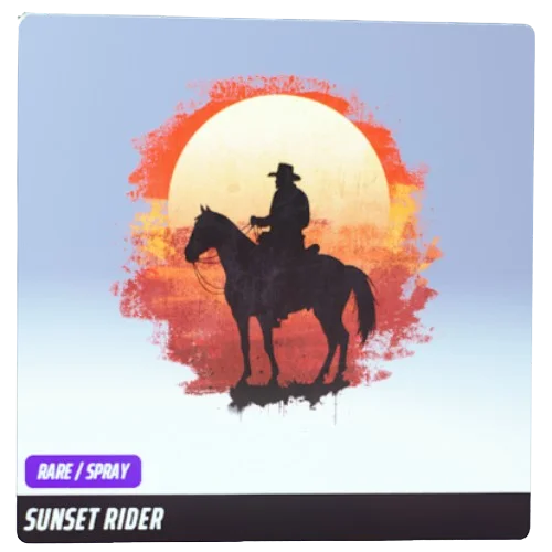 Sunset Rider Sprays The Finals