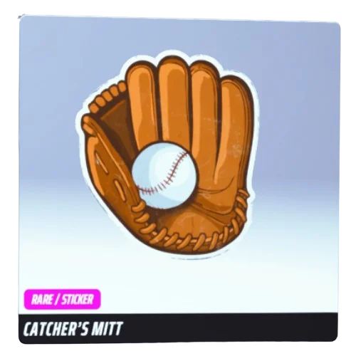 Catcher's Mitt Sticker The Finals