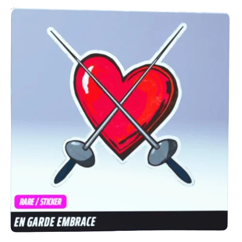 En Garde Embrace Sticker The Finals