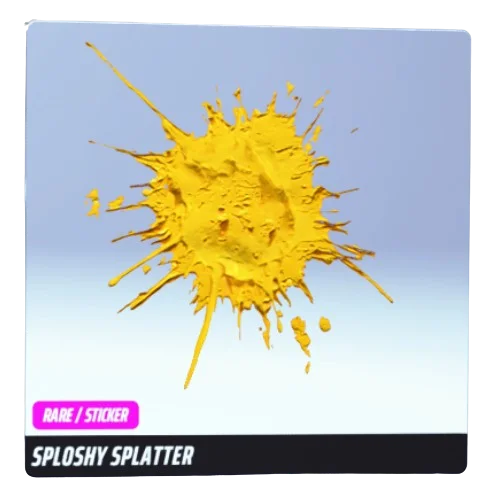 Sploshy Splatter Sticker The Finals